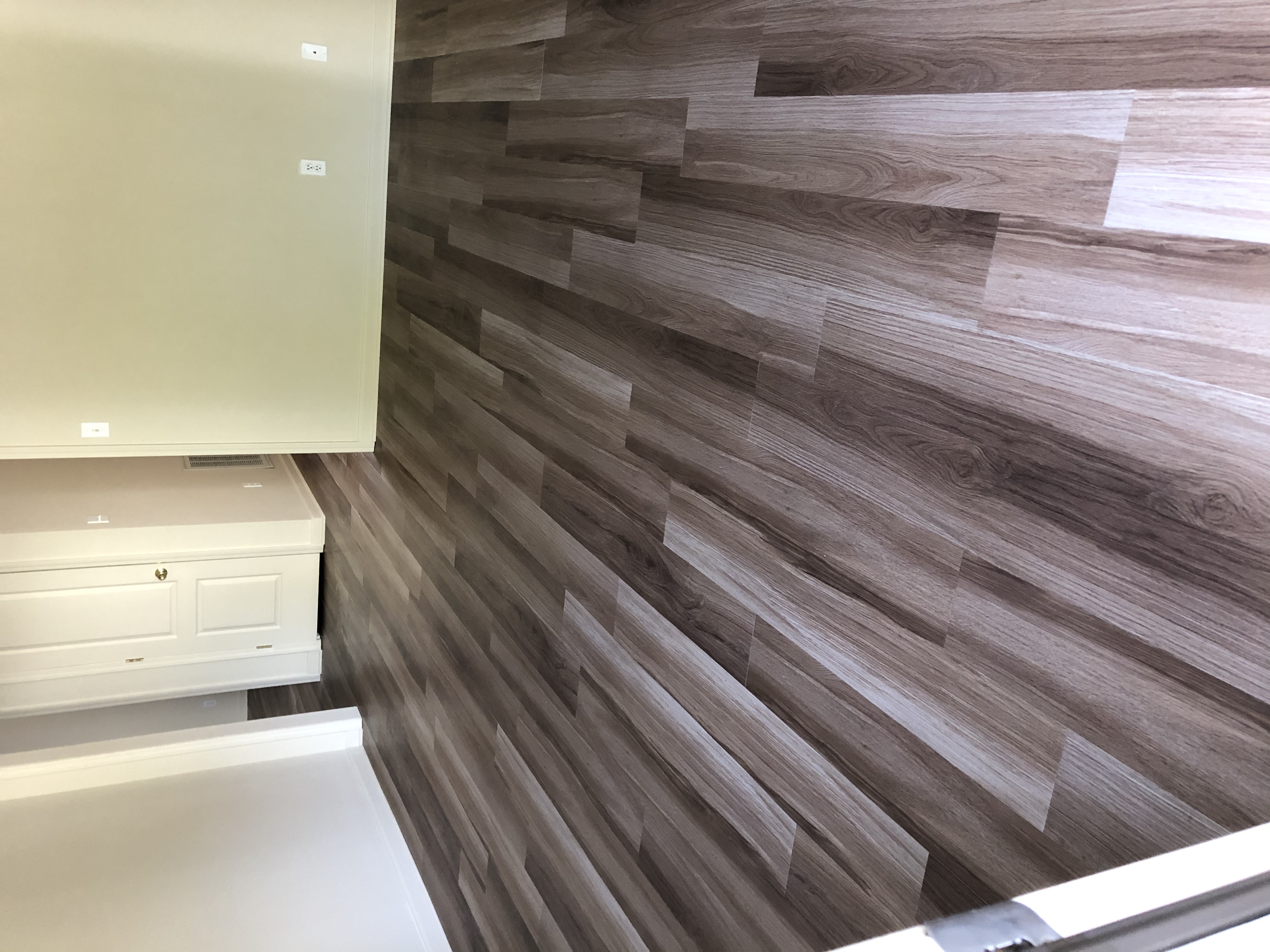 new flooring installation